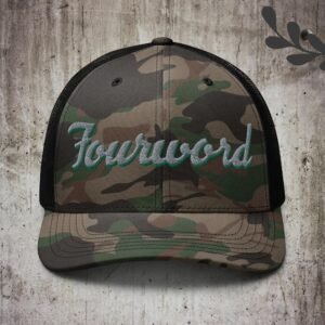 FOURWORD - Camouflage trucker hat