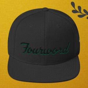 FOURWORD - Black/Navy/Blue Snapback Hat