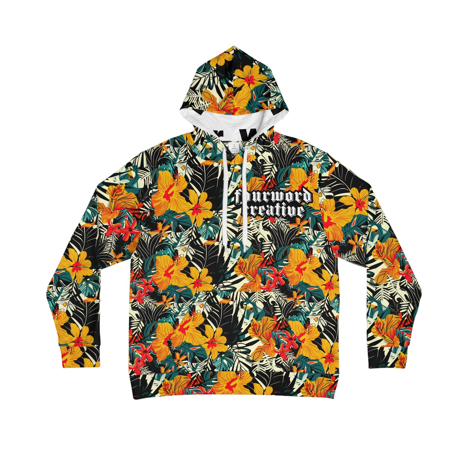 TROPICAL - FOURWORD CREATIVE - Men's Hoodie (AOP)