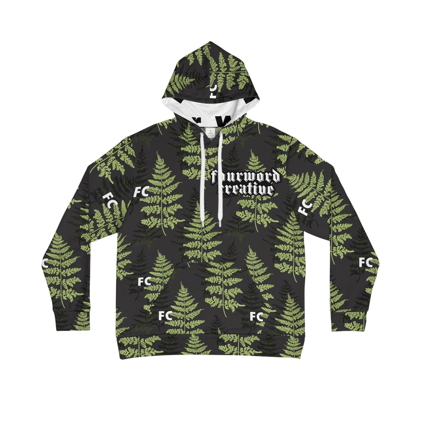 Amazing Ferns - FOURWORD CREATIVE - Men's Hoodie (AOP)