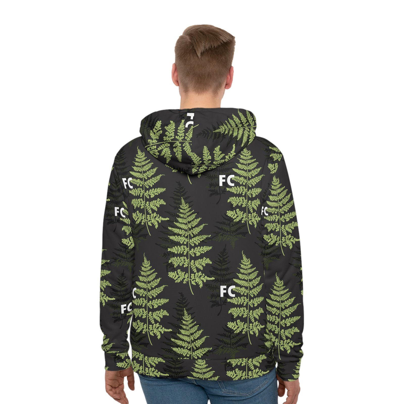 Amazing Ferns - FOURWORD CREATIVE - Men's Hoodie (AOP) - Image 4