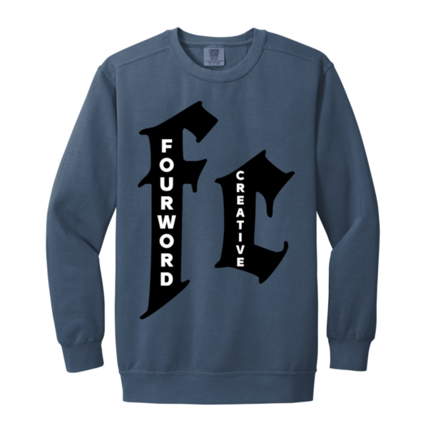 1566 Garment-Dyed Adult Crewneck Sweatshirt
